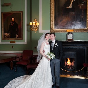 married couple in stately home - 12