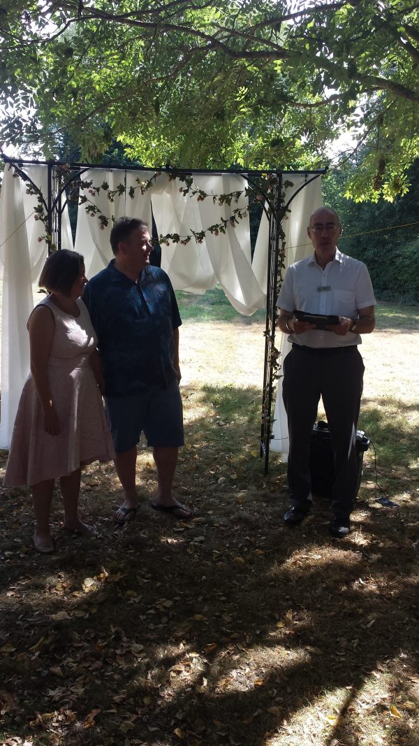 Alternative outdoor vow renewal