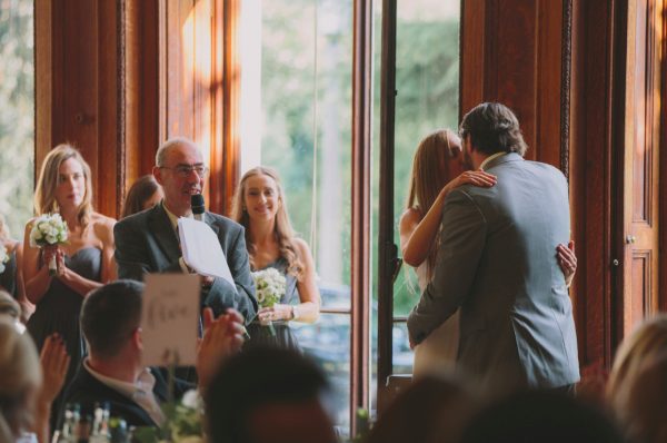 Civil celebrant oversees special moment at a Vow Renewal