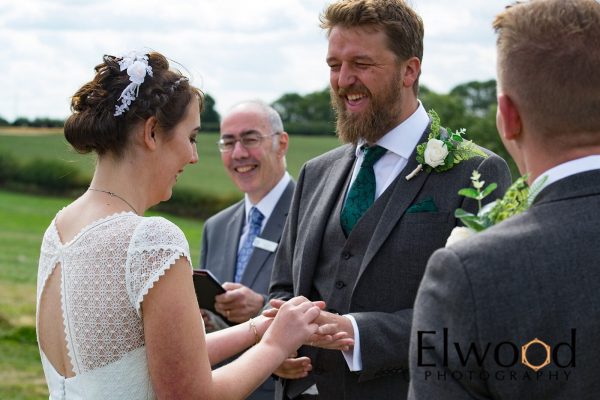 humour at a civil wedding