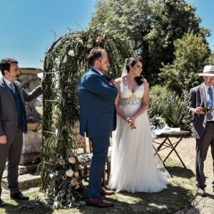 open air celebrant-led wedding