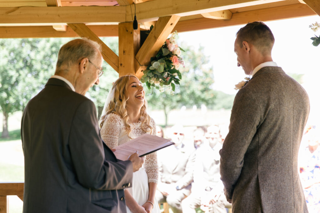 humour at a wedding